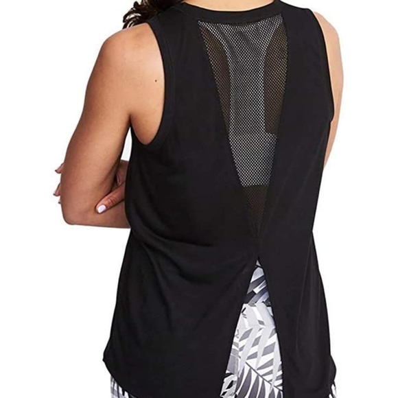 Black light weight sleeveless workout top - Picture 5 of 6